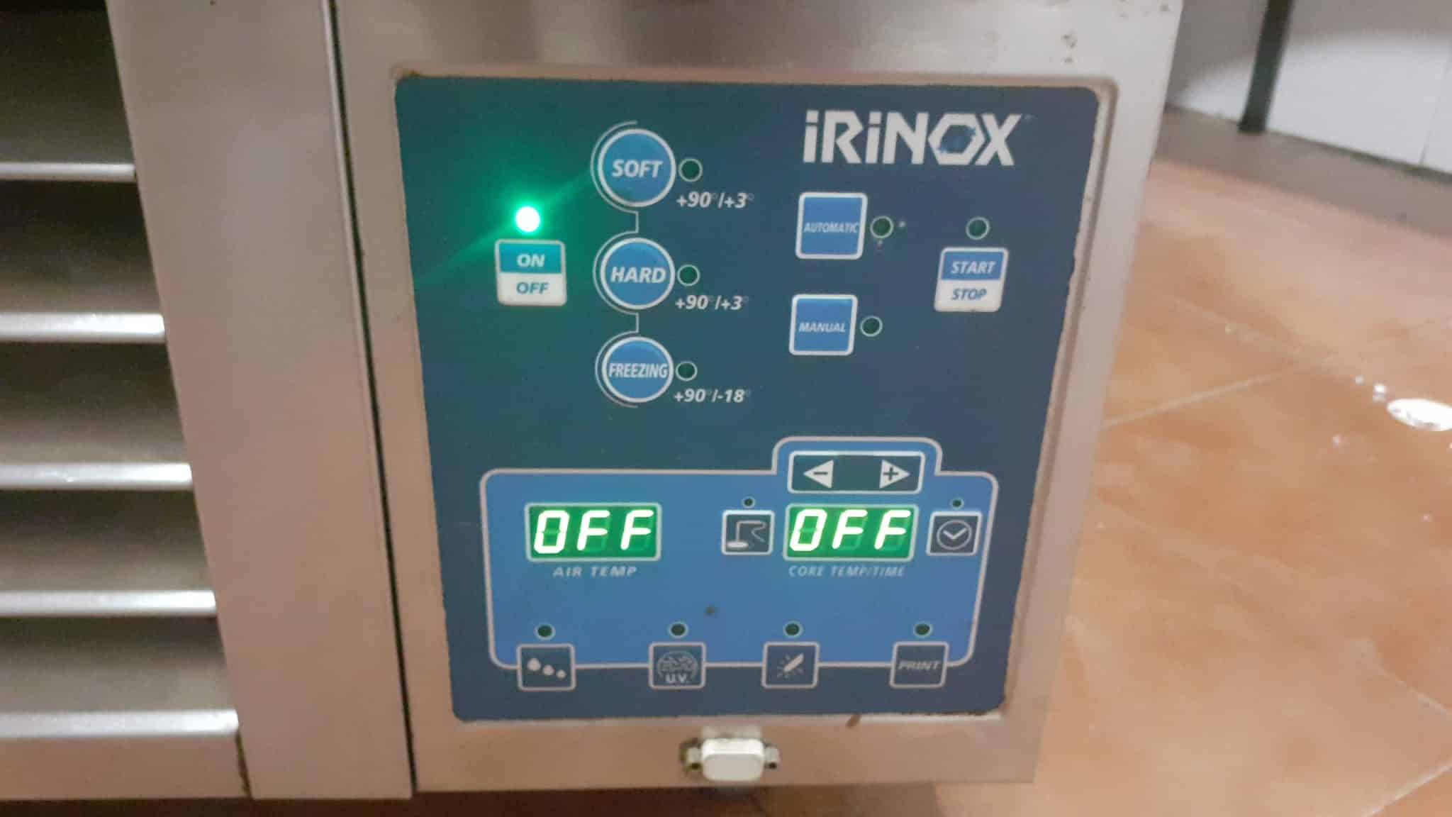 ABATIDOR DE TEMPERATURA ultracongelacion