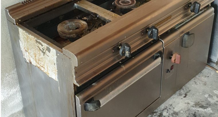 Fogones de cocina restaurante