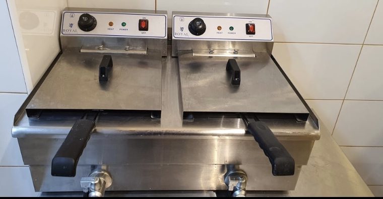 Freidora eléctrica – 2 x 16 litros – 400 V