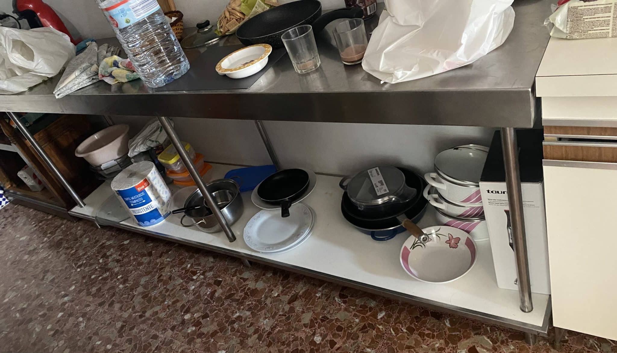 Mesa acero inox