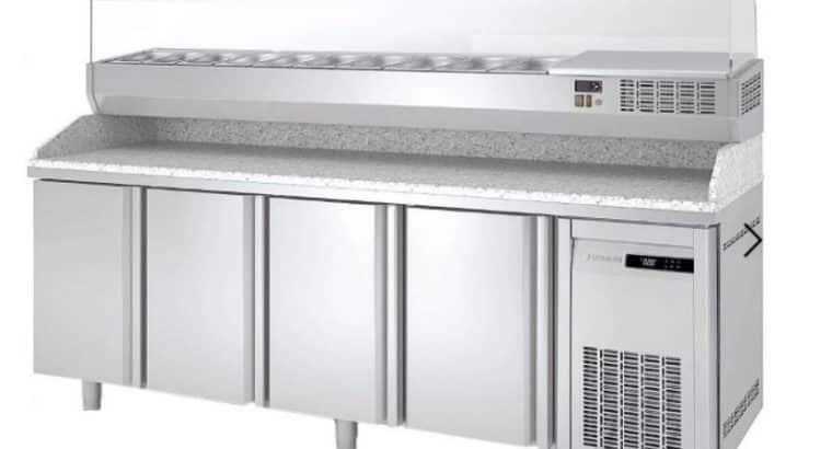 Mesa Refrigerada 4 PUERTAS 10 GN 1/4