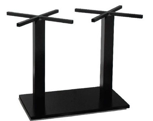 MESA CON PIE DE HIERRO FUNDIDO