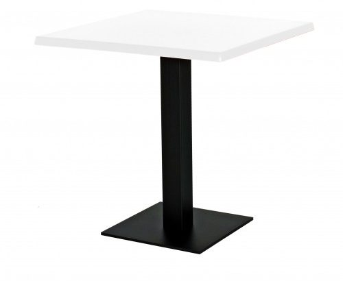 MESA CON PIE DE HIERRO