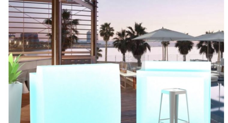 Barra de bar led Sicilia