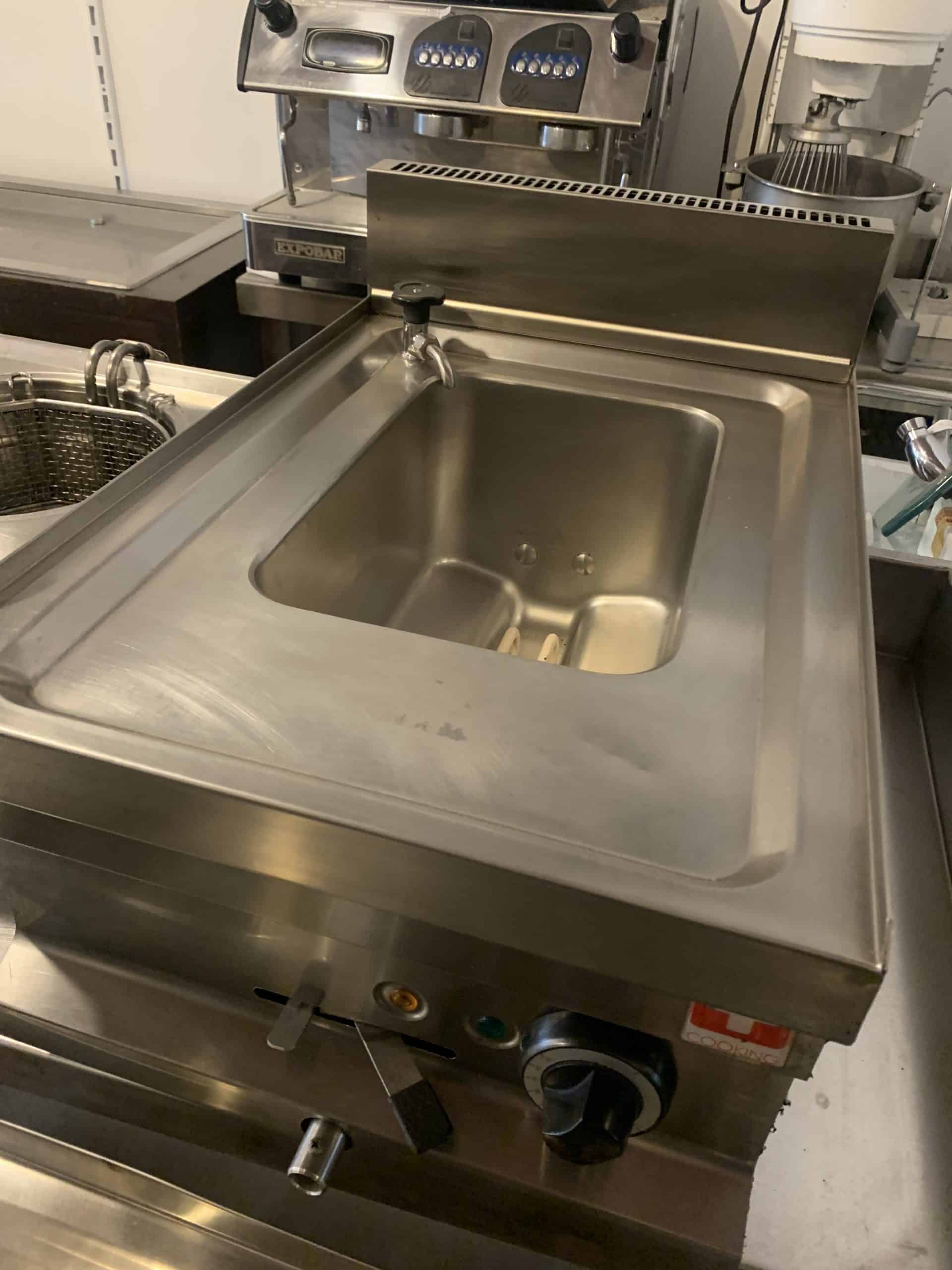 baño maria electrico con grifo de vaciado