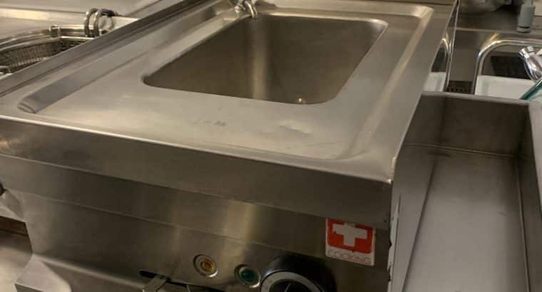 baño maria electrico con grifo de vaciado