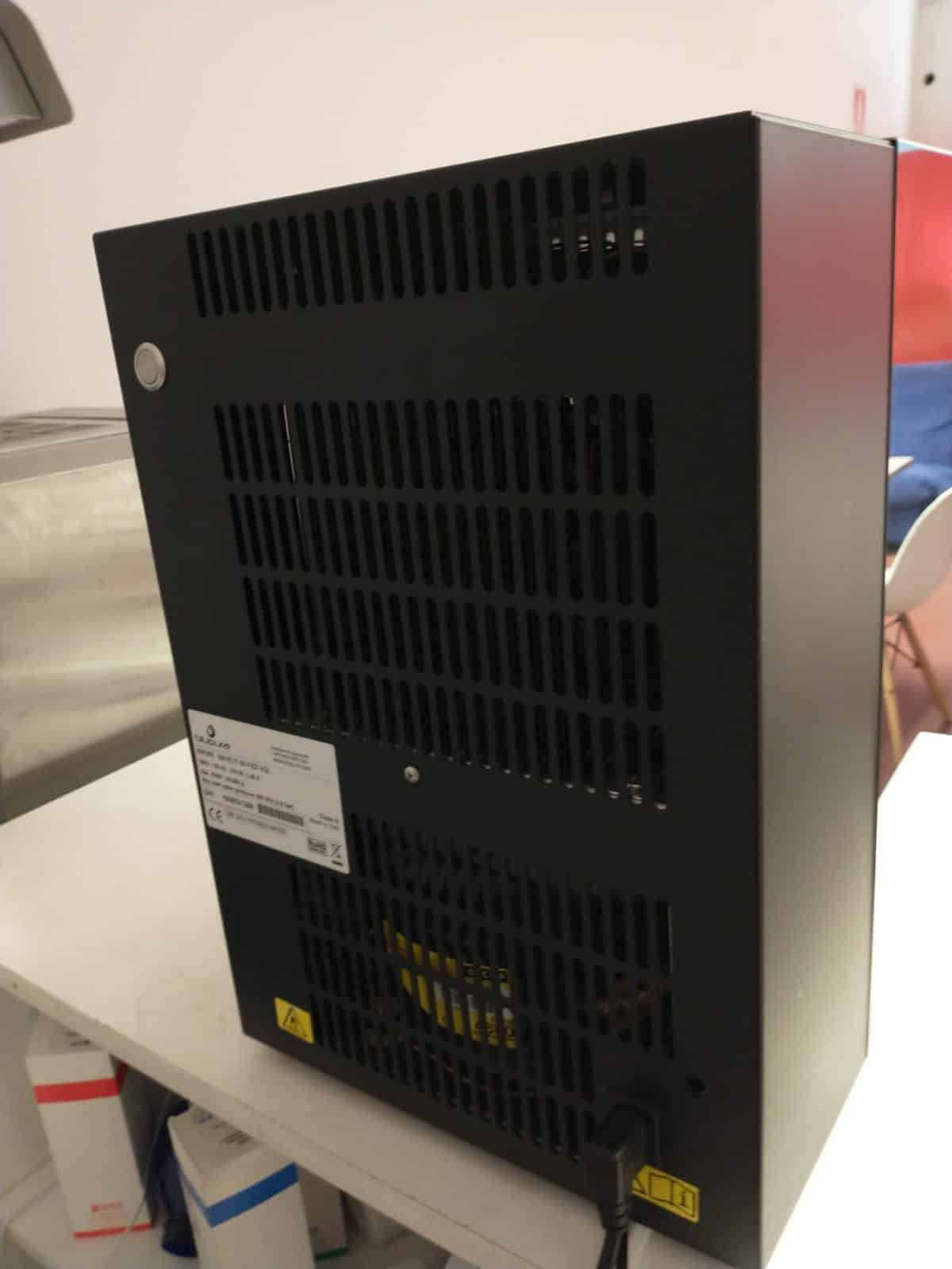 Dispensador agua fria, tiempo con y sin gas