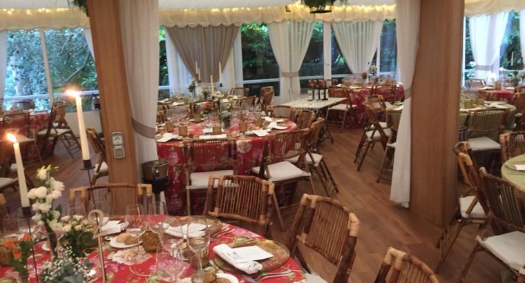 MESA DE CATERING REDONDAS