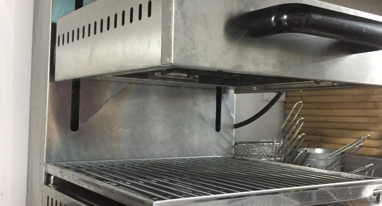 SALAMANDRA ELECTRICA GRATINADORA