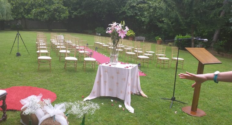 Sillas Tiffany-Madera