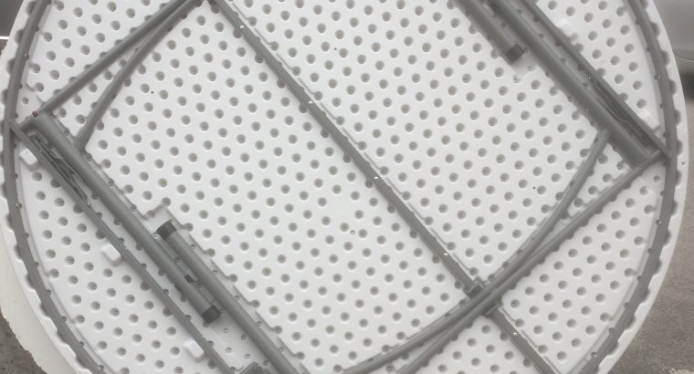 MESA DE CATERING REDONDAS