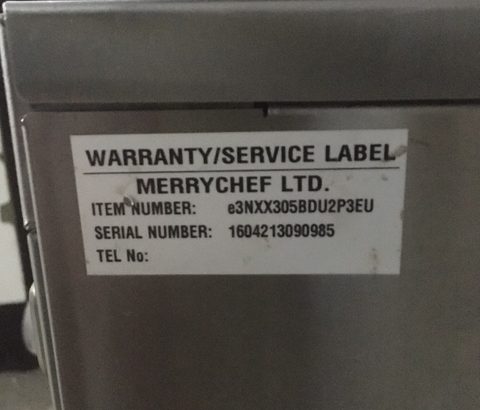 HORNO MERRYCHEF E5 SEMINUEVO