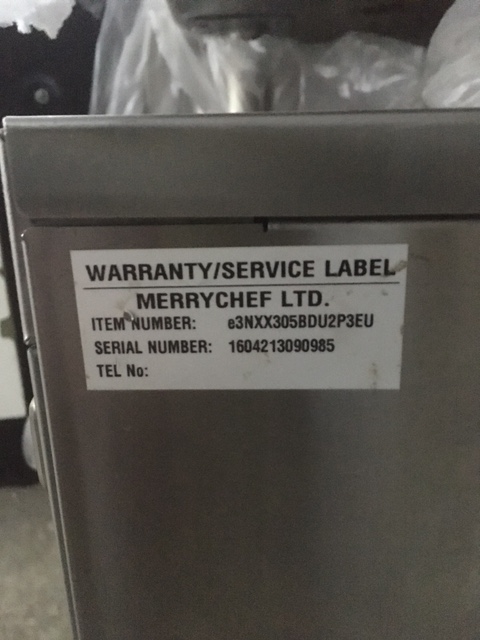 HORNO MERRYCHEF E5 SEMINUEVO