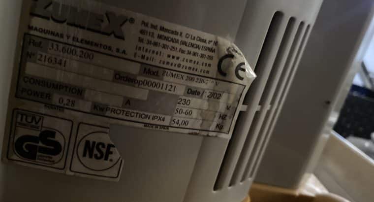 EXPRIMIDOR AUTOMATICO DE NARANJA