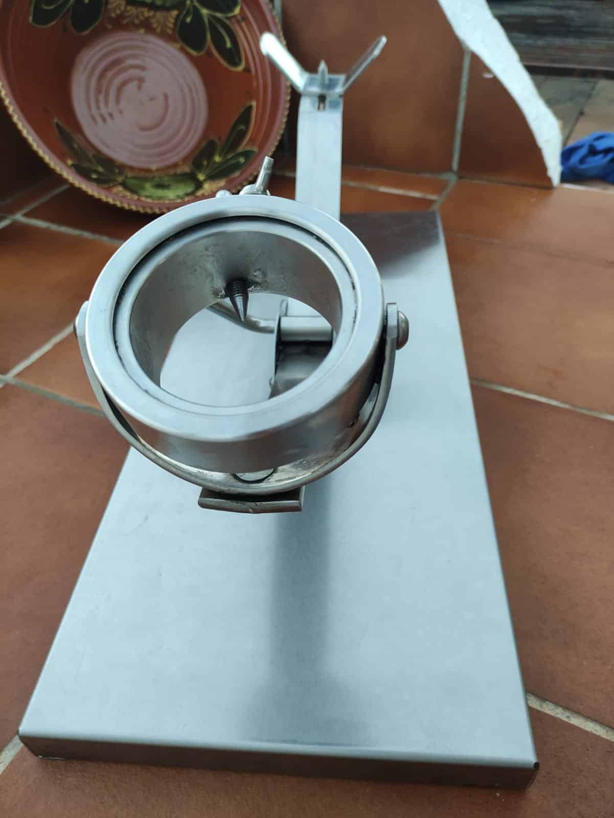 JAMONERO CORREDERA GIRATORIO ACERO INOXIDABLE