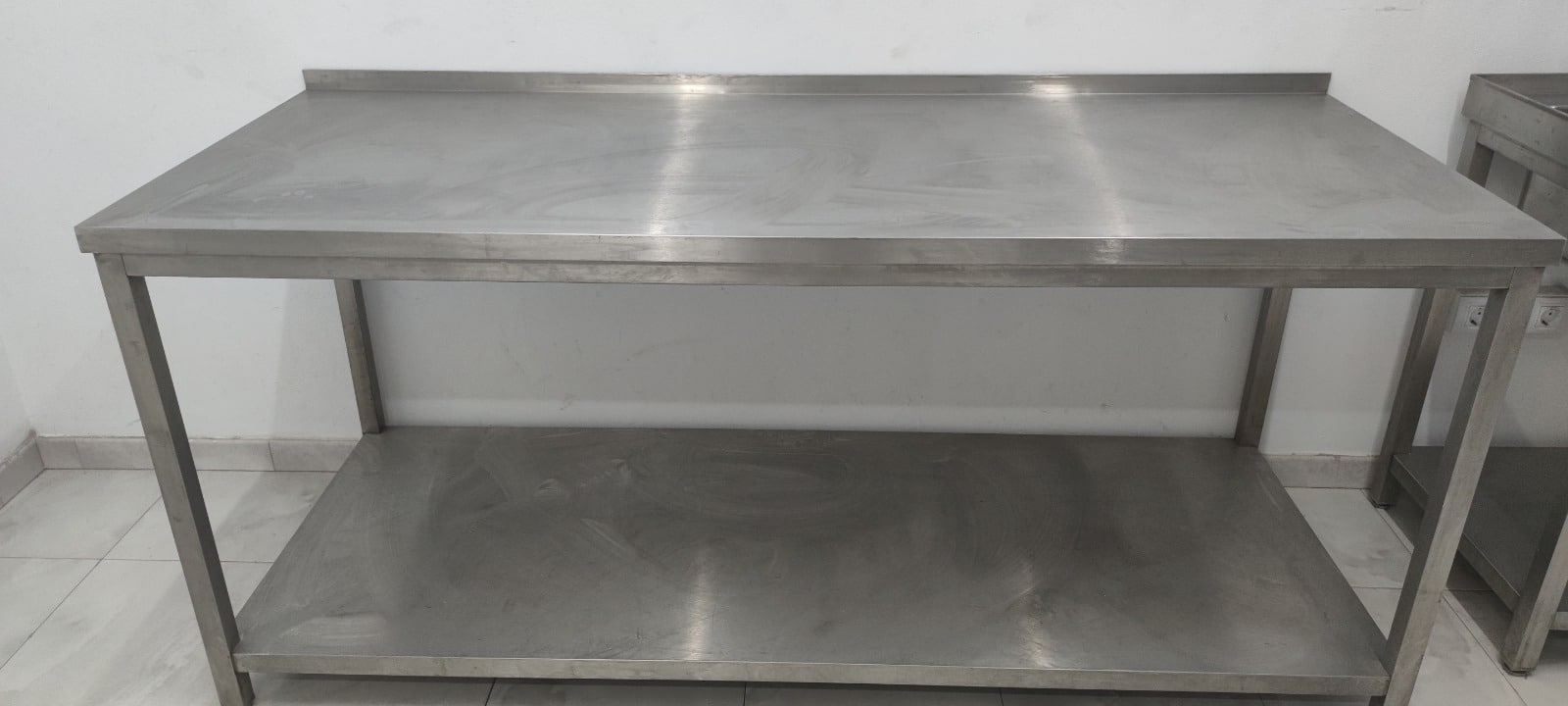 MESA DE TRABAJO ACERO INOXIDABLE