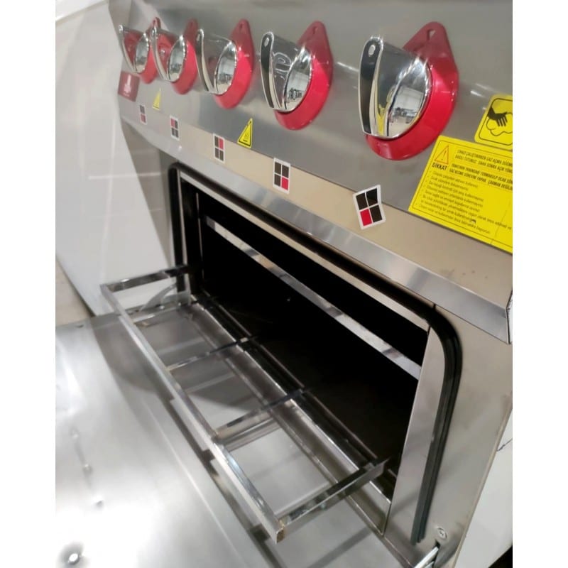 Cocina 4 Fuegos a Gas con Horno