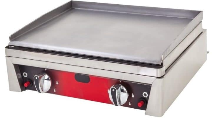 Plancha de Acero Inoxidable a Gas LPG 50 cm