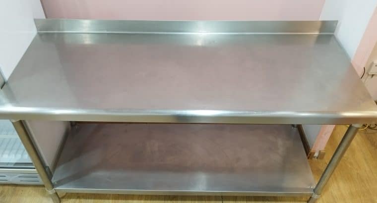 MESA TRABAJO ACERO INOX NUEVA