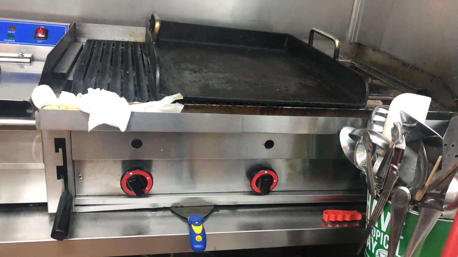 PARRILLA BARBACOA A GAS REPAGAS USADA