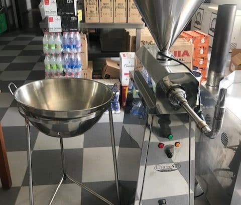 Máquina completa de Churros con Chocolatera