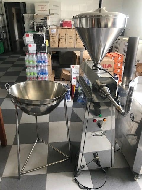 Máquina completa de Churros con Chocolatera