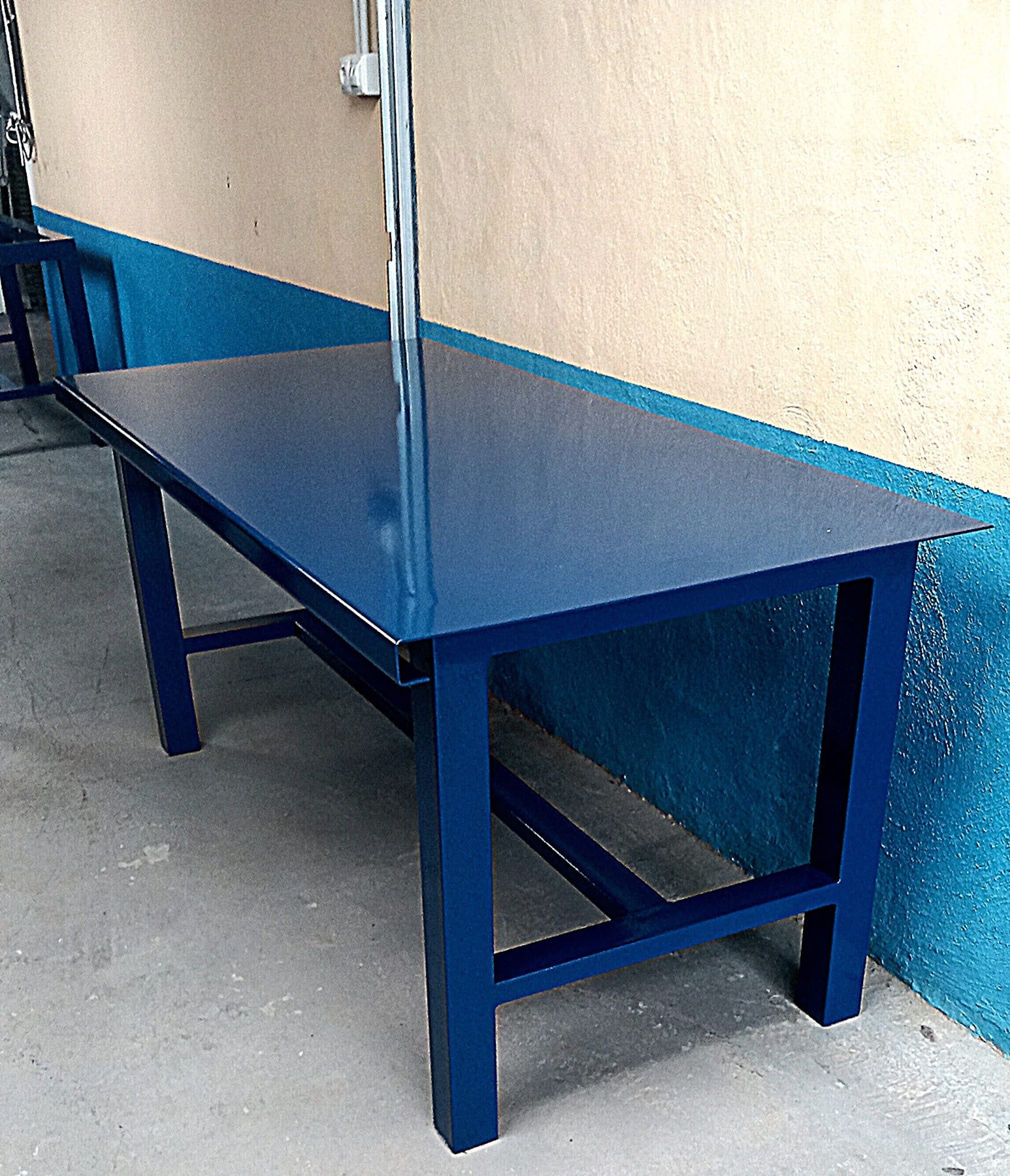 Mesa de trabajo de acero inoxidable