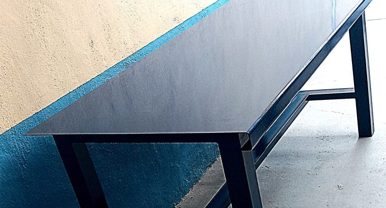 Mesa de trabajo de acero inoxidable