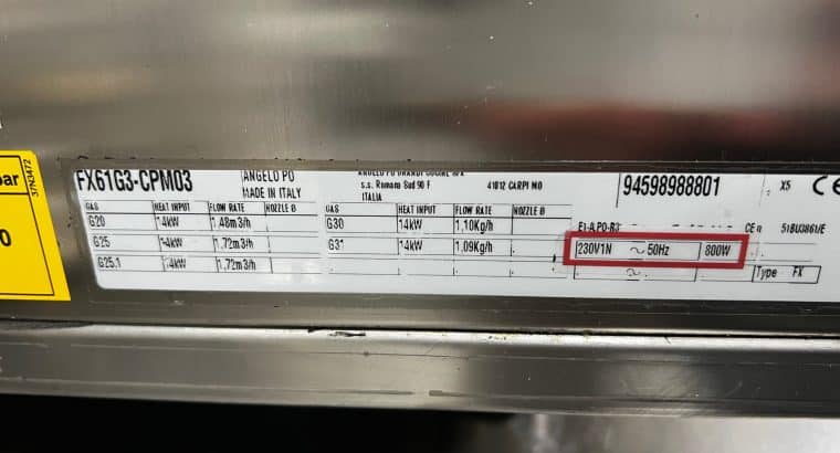 HORNO MIXTO ANGELO PO FX61E3