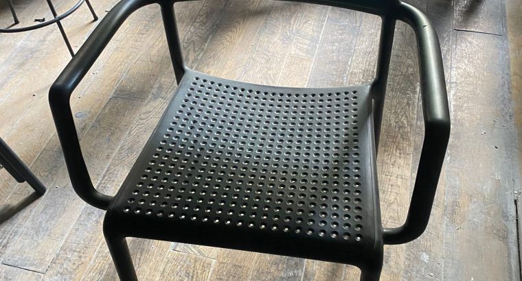 Sillas de plástico hogar u hostelería. 15 unidades