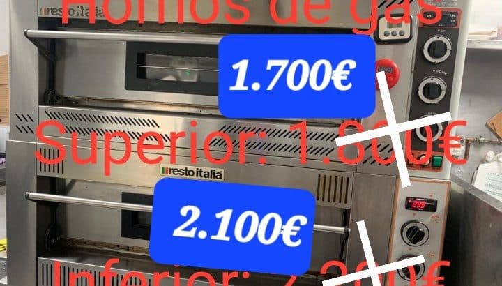 MAQUINARIA DE HOSTELERIA POR CIERRE DE NEGOCIO EN LAS PALMAS