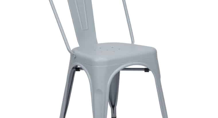 SILLAS TOLIX OLIIX MATE GRIS METAL
