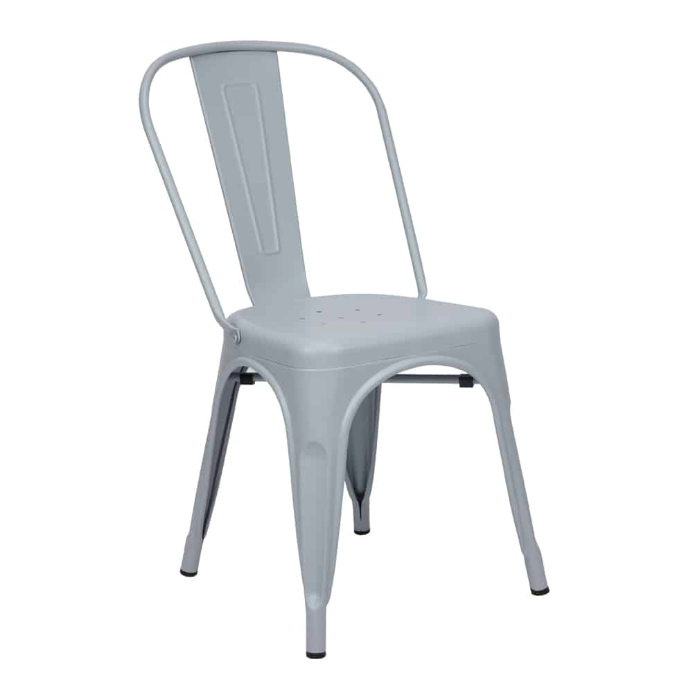 SILLAS TOLIX OLIIX MATE GRIS METAL
