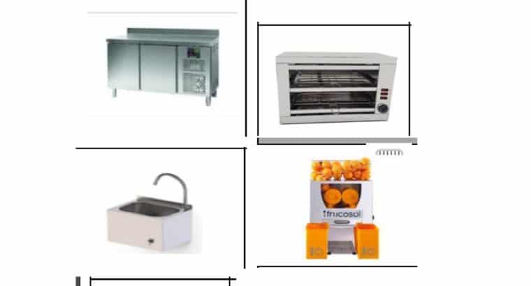 Maquinaria nueva de Cafetería