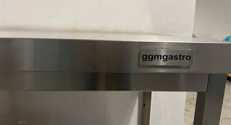 MESAS DE TRABAJO ACERO INOXIDABLE