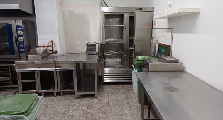 COCINA INDUSTRIAL COMPLETO INOX