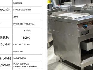 frytop Jemi Electrico