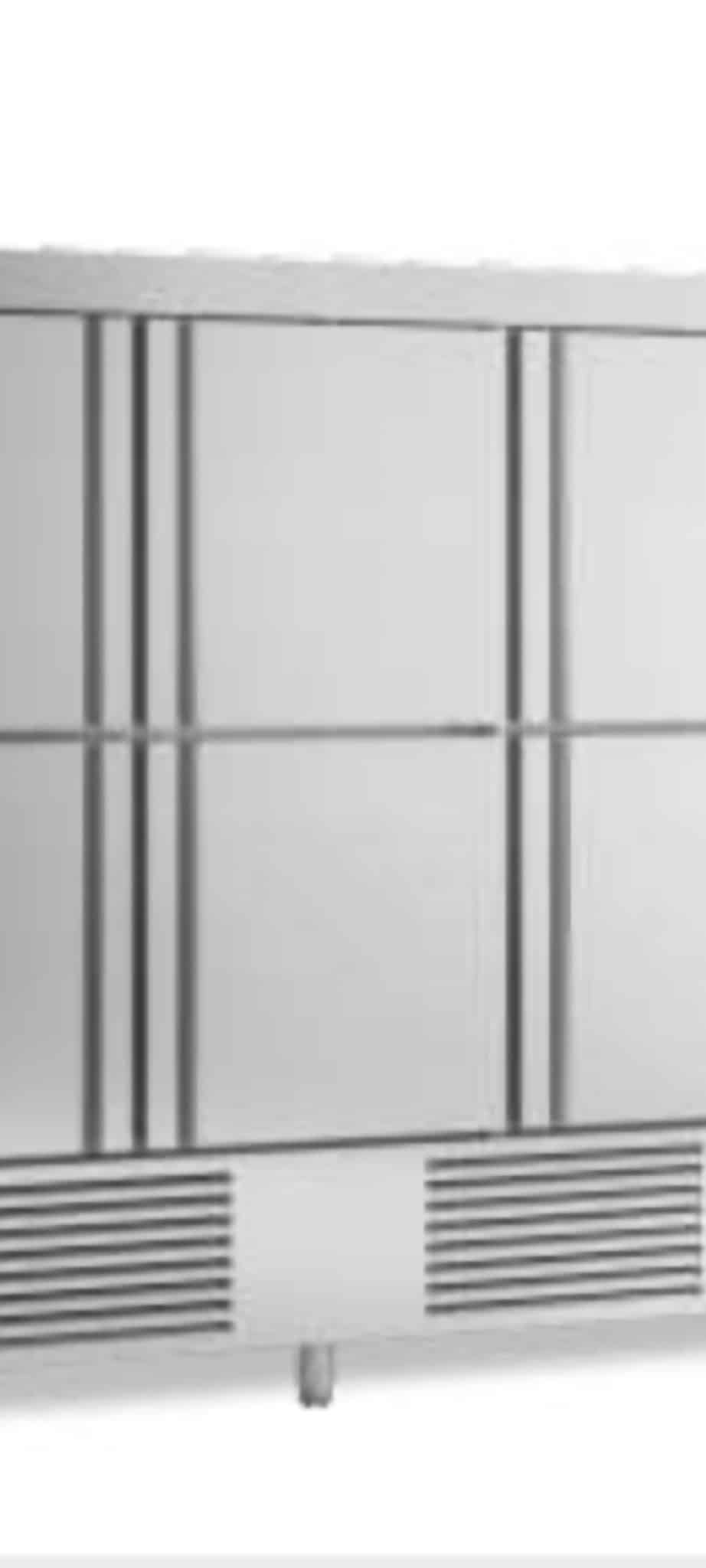 Armario frigorífico de 3puertas en acero inoxidabl