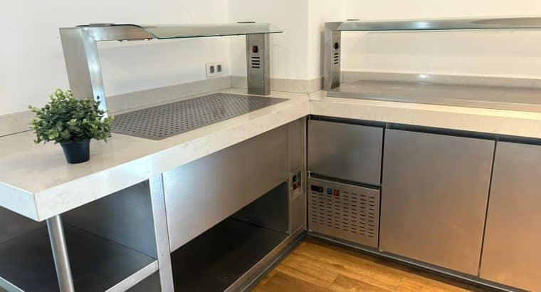 Salad bar impecable frio/ calor
