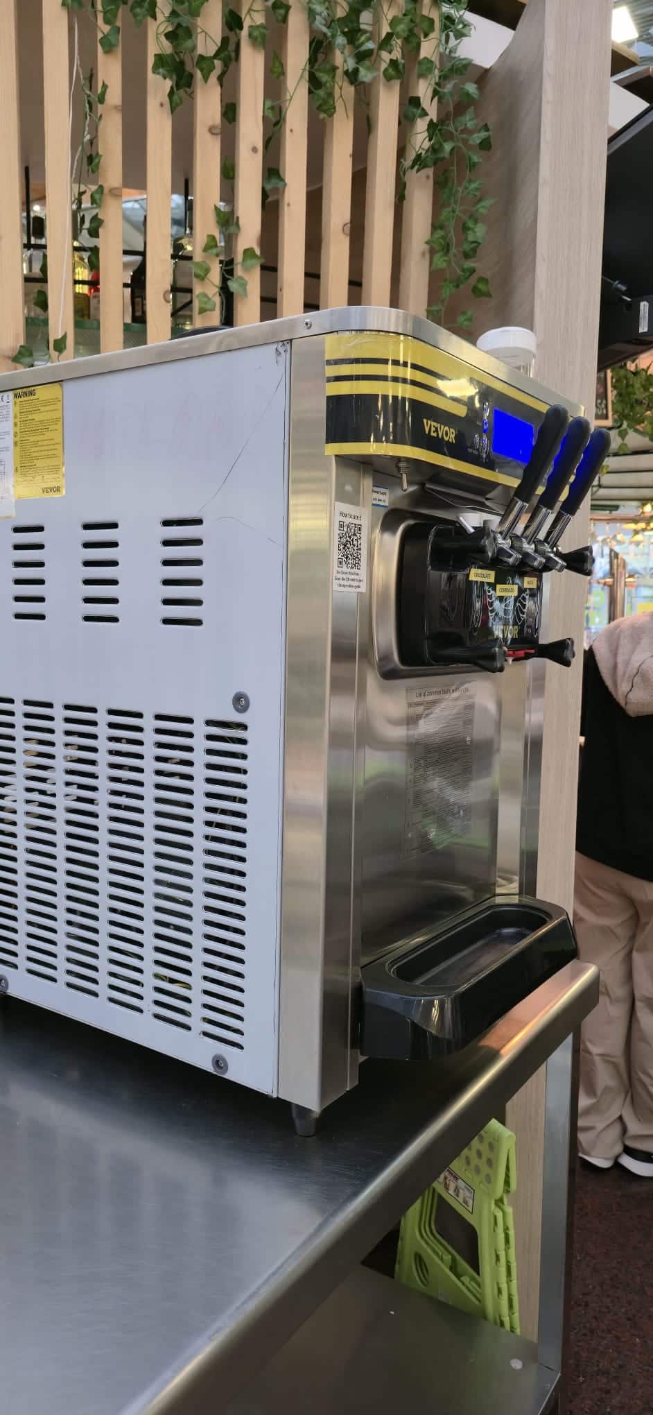 Máquina de helado VEVOR profesional- 3 sabores