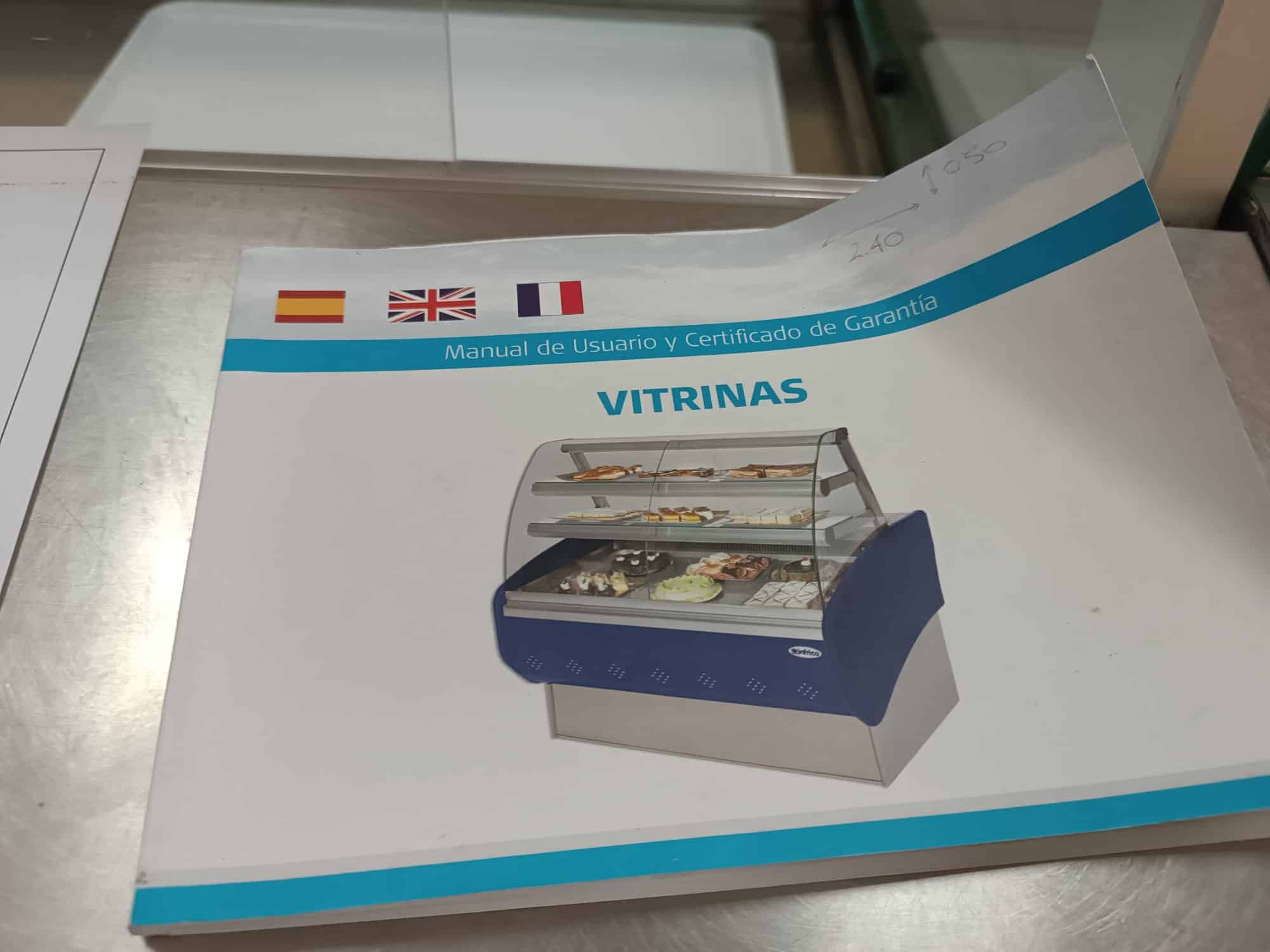 Nevera expositora infrico