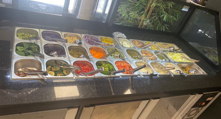 Mesa Refrigerada tipo Saladette Toronto GGMGASTRO