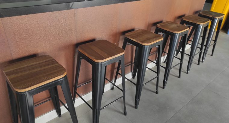 Taburetes LIX Metal Madera
