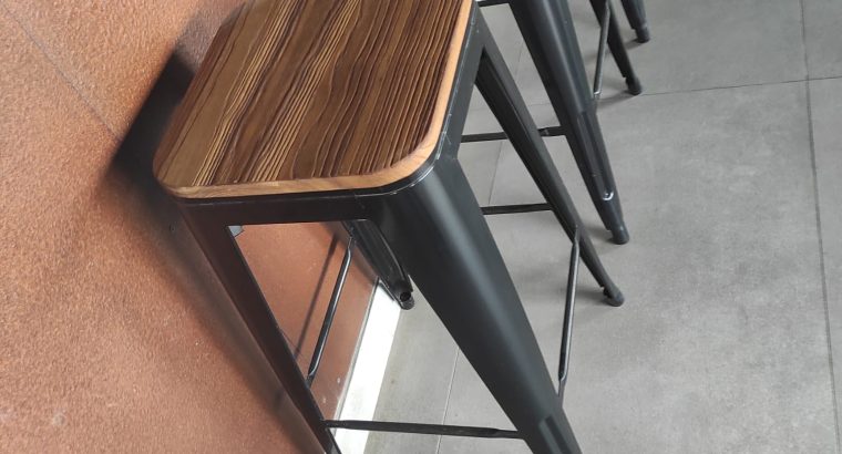 Taburetes LIX Metal Madera