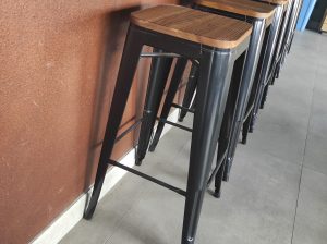 Taburetes LIX Metal Madera