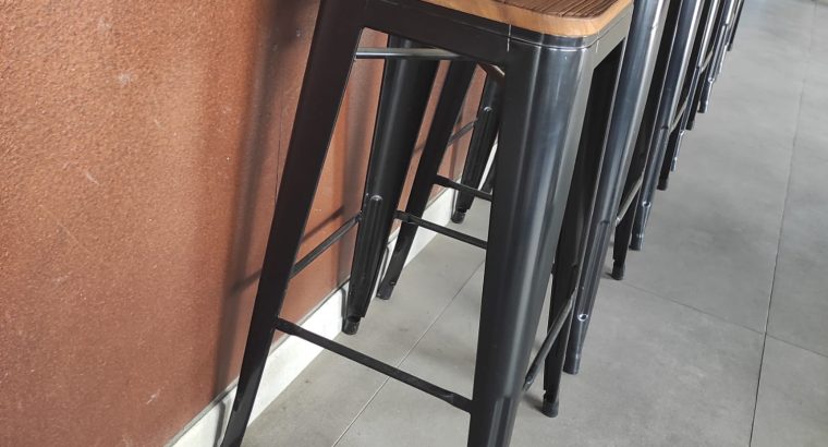 Taburetes LIX Metal Madera