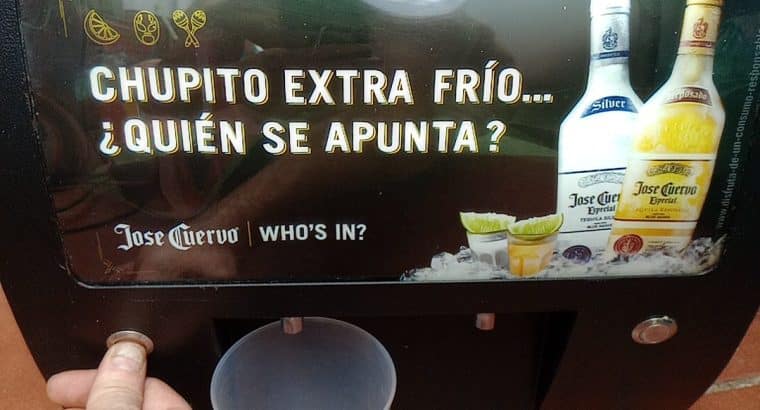 Dispensador enfriador de bebidas costero v5