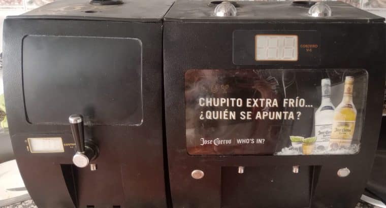 Dispensador enfriador de bebidas costero v5